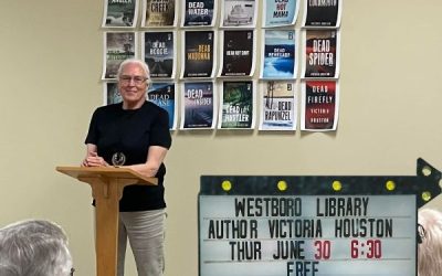 Author Visit with Victoria Houston a Success!